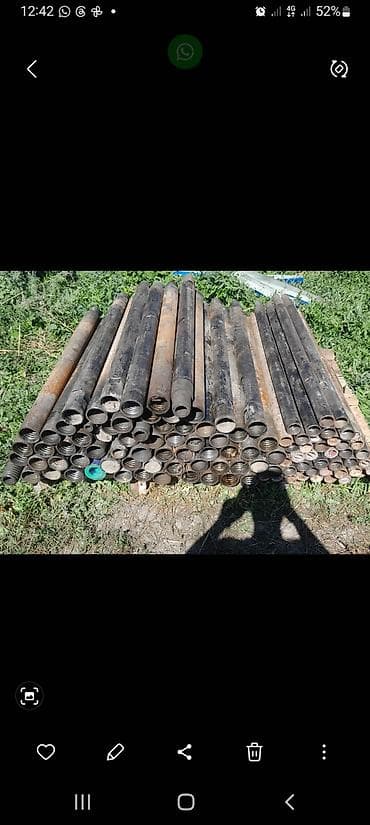 чоор фото: Бурильные штанги (drill pipe) 3.5" × 3 м - Диаметр: 88.9 мм и 63.5 мм — 2