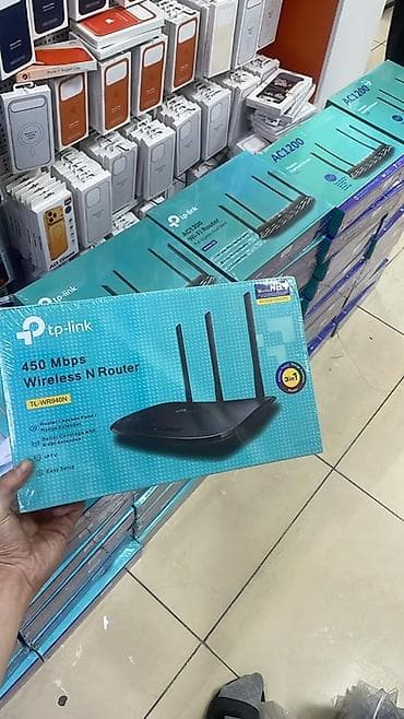 Настольные ПК и комплектующие: Беспроводной маршрутизатор TP-Link TL-WR940N - Скорость до 450 Мбит/с — 1