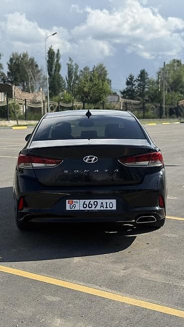 Транспорт: Hyundai Sonata: 2018 г., 2 л, Автомат, Газ, Седан — 4