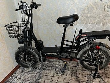 подножка на велосипед: Электровелосипед — 2