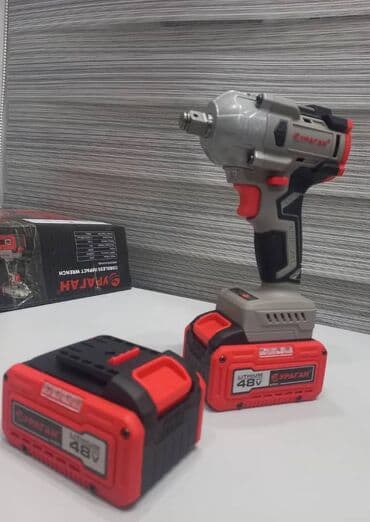 пневматический гайковёрты: Аккумулятордук гайка бурагыч, Жаңы, Акысыз жеткирүү — 1