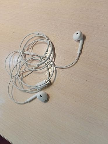 i15 pods цена: Проводные вкладыши наушники, Apple, Новый, цвет - Белый — 2