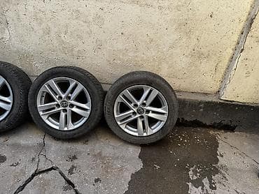 Транспорт: Колеса в сборе 205 / 55 / R 16, Зима, Б/у, Комплект, Легковые, Литые, отверстий - 5 — 2
