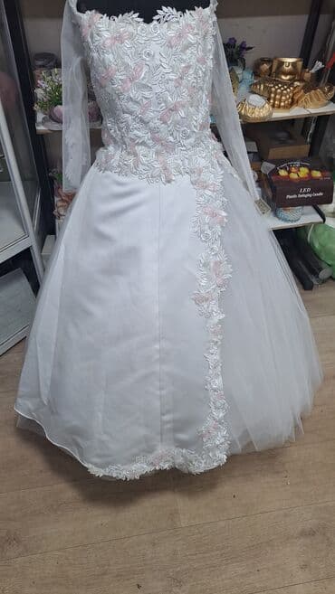 изделия ручной работы: Детское платье, цвет - Красный, Новый — 7