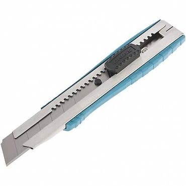 Нож ремонтно монтажный, 195 мм, металлический корпус, выдвижное