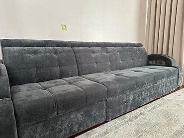 Прямые диваны: Прямой диван, Б/у — 3