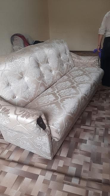 used bed: Прямой диван, Б/у — 1