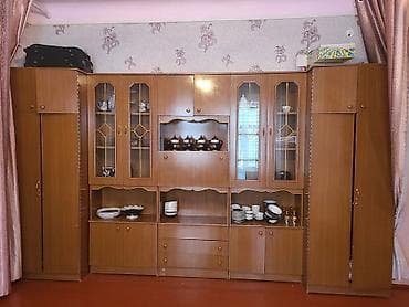 стенки для гостиной: Стенка-шкаф, Тип стенки-шкафа: Советская, Для зала, Особенности: С отделением под телевизор — 3