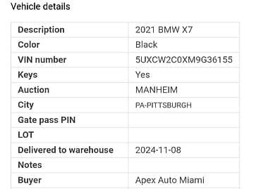 BMW: BMW X7: 2021 г., 3 л, Автомат, Бензин, Кроссовер — 2