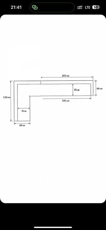 Кухонные мягкие уголки: Кухонный мягкий уголок, Б/у, Другой материал, цвет - Бежевый — 6