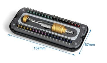 нож бабочка тренировочный купить: Профессиональная отвертка с подшипником и набором бит из — 3