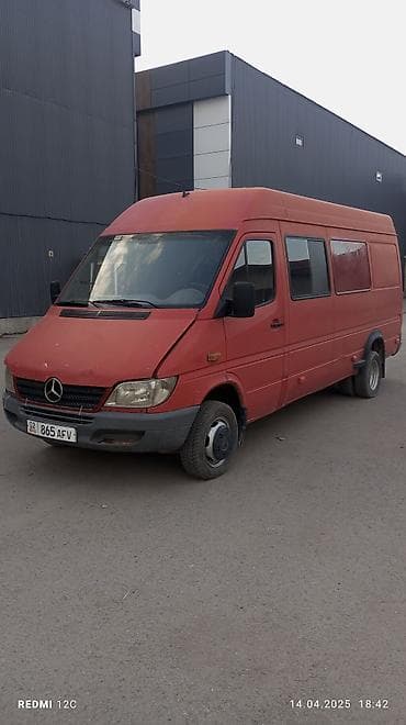 Mercedes-Benz Спринтер: 2002 г., 2.9 л, Ручные, Дизель, Фургон