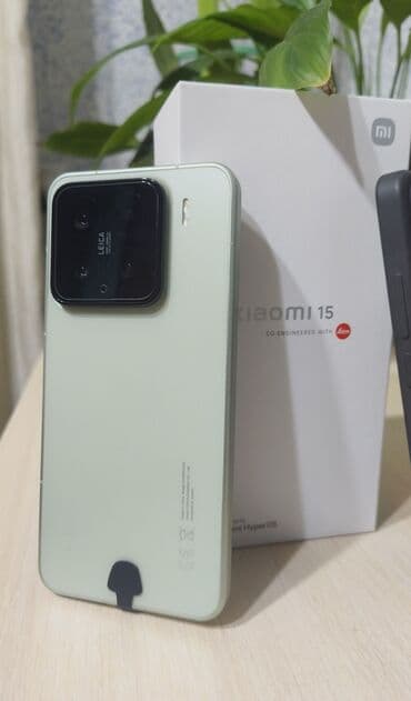 айфон кытай: Xiaomi, 15, 256 ГБ, түсү - Жашыл, 2 SIM — 1