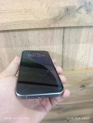 ipone mini: IPhone 15 Pro, Б/у, 128 ГБ, Серебристый, Кабель, 88 % — 2
