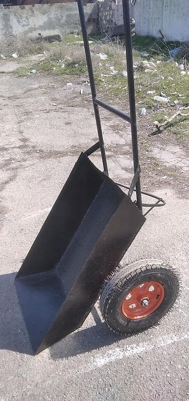 нержовейка: Садово-строительная тачка и тележка, Стальная, Двухколесная — 2