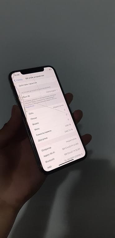 iphone x новый: IPhone X, Б/у, 256 ГБ, Белый, Чехол — 6
