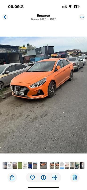 crv 2008: Сдаю в аренду под такси Hyundai Sonata New Rise (газ) Машина — 2