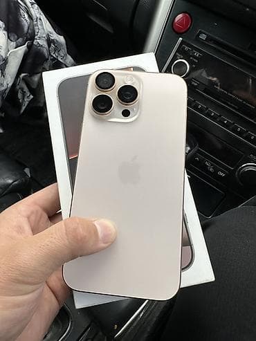 IPhone 16 Pro Max, Новый, 512 ГБ, Natural Titanium, Коробка, 100 % at lalafo.kg IPhone 16 Pro Max, Новый, 512 ГБ, Natural Titanium, Коробка, 100 %