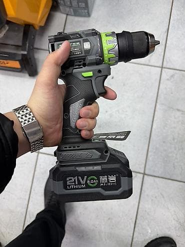 lithium: Аккумуляторная дрель‑шуруповерт 21V - Питание: литий‑ионный — 1