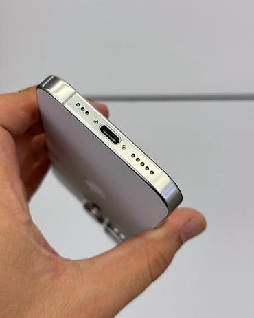 iphone 16 pro white: IPhone 16 Pro, Б/у, 128 ГБ, White Titanium, Защитное стекло, Чехол, Коробка, В рассрочку, 90 % — 5