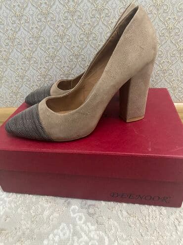 туфли беж цвет: Туфли замшевые производство Турция состояние отличное, размер 37 — 2