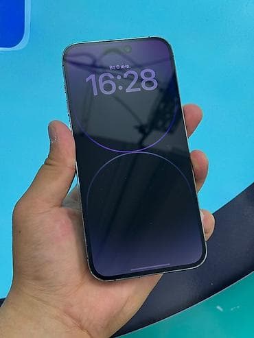 IPhone 14 Pro, Б/у, 256 ГБ, Deep Purple, Кабель, 100 % — 6