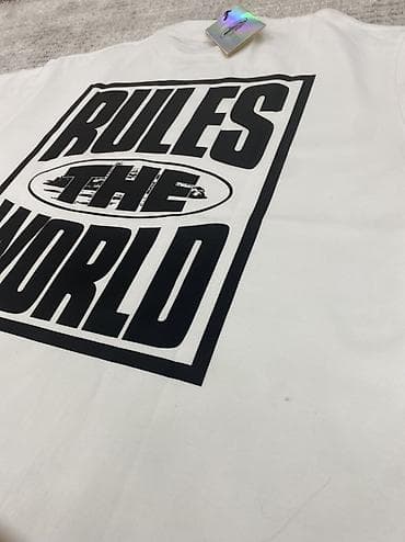 alivemax цена: Футболка Corteiz rules the world Стоимость 1000 сом Доставка — 3