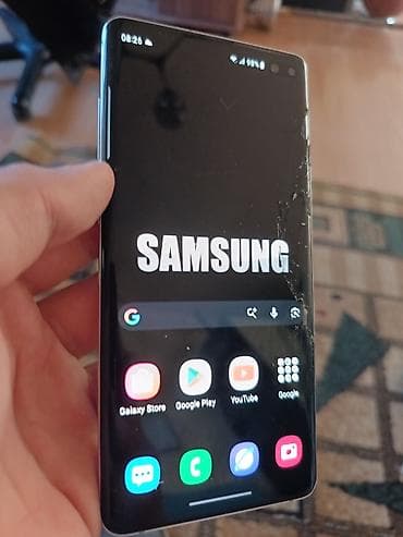 iphone pro: Samsung Galaxy S10 Plus, Б/у, 128 ГБ, цвет - Белый, 1 SIM — 5
