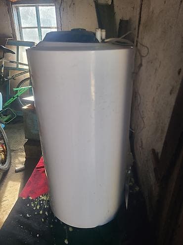 стиралка атлант: Накопительный водонагреватель Объем бака: 80 л, Ariston, Электрический, Нержавейка, Б/у — 4