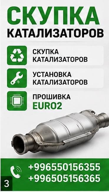 Сервис по работе с автомобильными катализаторами. Предлагаемые