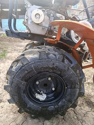 пит генератор: Мотоблок бензиновый с колесами-ґрунтозацепами - Тяговый мотоблок для — 3