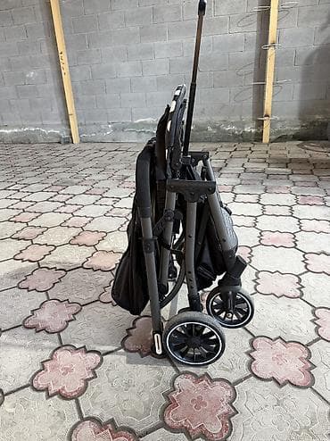 soft shell: Прогулочная коляска трость/компакт с капюшоном и ушками - Легкая — 6