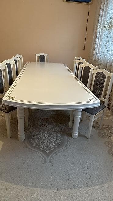 Дивандар: Зал үчүн үстөл, Колдонулган, Бүктөө, Oval — 1