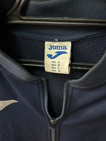 жома куртка: Спортивная кофта Joma на молнии-оригинал 1500 L - Бренд: Joma — 2