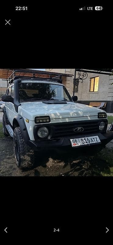 ВАЗ (ЛАДА) 4x4 Niva: 2011 г., 1.7 л, Кол менен иштөөчү, Газ, Жол тандабас