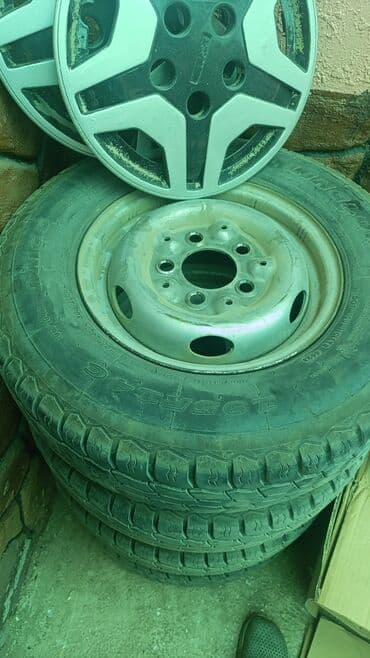 купить набор ключей force: Колеса в сборе 195 / R 14, Всесезонная, Новый, Комплект, Легкий коммерческий транспорт (C/LT), Железные, отверстий - 5 — 1