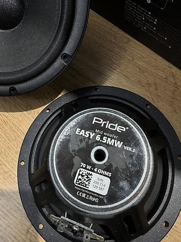 Унаа үчүн динамиктер: Акустическая система Pride EASY 6.5C ver.2 — двухполосный комплект для — 6