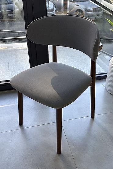 small table: Стул для кухни, Новый, Дерево, В рассрочку, цвет - Серый — 6