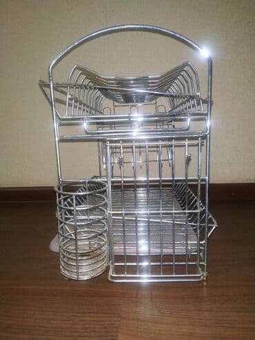 сушилка для посуды бу: Кургаткыч, түсү - Күмүш, Колдонулган — 2