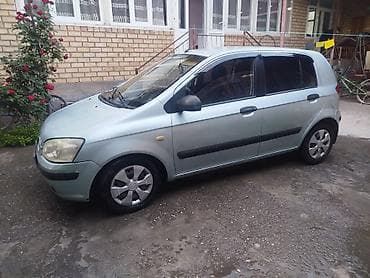 Унаа: Hyundai Getz: 2004 г., 1.4 л, Кол менен иштөөчү, Бензин, Хетчбек — 2