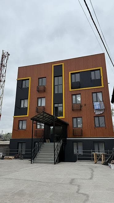 квартира нижный ала арча: 3 комнаты, 42 м², 3 этаж, Дизайнерский ремонт — 2