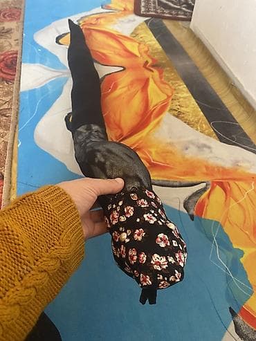 окуу кийим: Мягкая игрушка «Змея» ручной работы. - Длина: около 1–1,2 м (по фото — 1