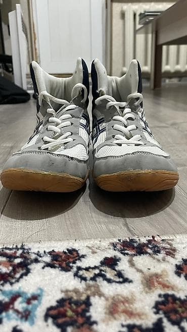 борцовки: Мужские кроссовки, 40, 40.5, 41, Asics, Новый, цвет - Белый — 4