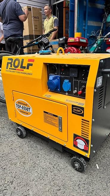 Инструменты: Дизельный генератор ROLF TOP-6500T (Silent) - Тип: дизельный — 4