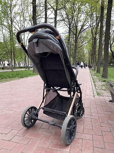 польские детские коляски: Прогулочная коляска (с 6 мес до 5-7 лет) с большим сиденьем и корзиной — 3