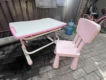офисные мебели: Комплект детского стола и стула — 3