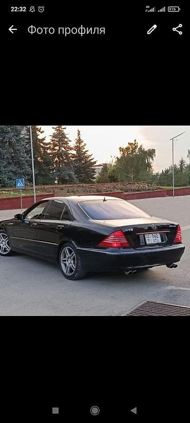 Продажа авто: Mercedes-Benz S-class AMG: 2000 г., 5 л, Автомат, Седан — 10