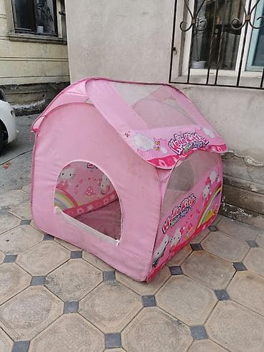 облака: Детская игровая палатка Hello Kitty (Teni Toys) - Тип: домик-палатка — 2