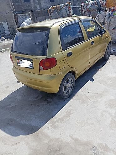 Унаа сатуу: Daewoo Matiz: 2003 г., 0.8 л, Кол менен иштөөчү, Бензин, Хетчбек — 4