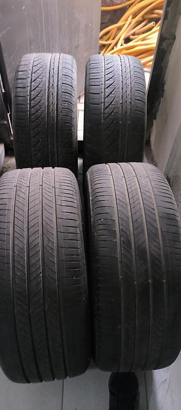 Шины 235 / 55 / R 17, Лето, Б/у, Комплект, Легковые, Корея, Bridgestone